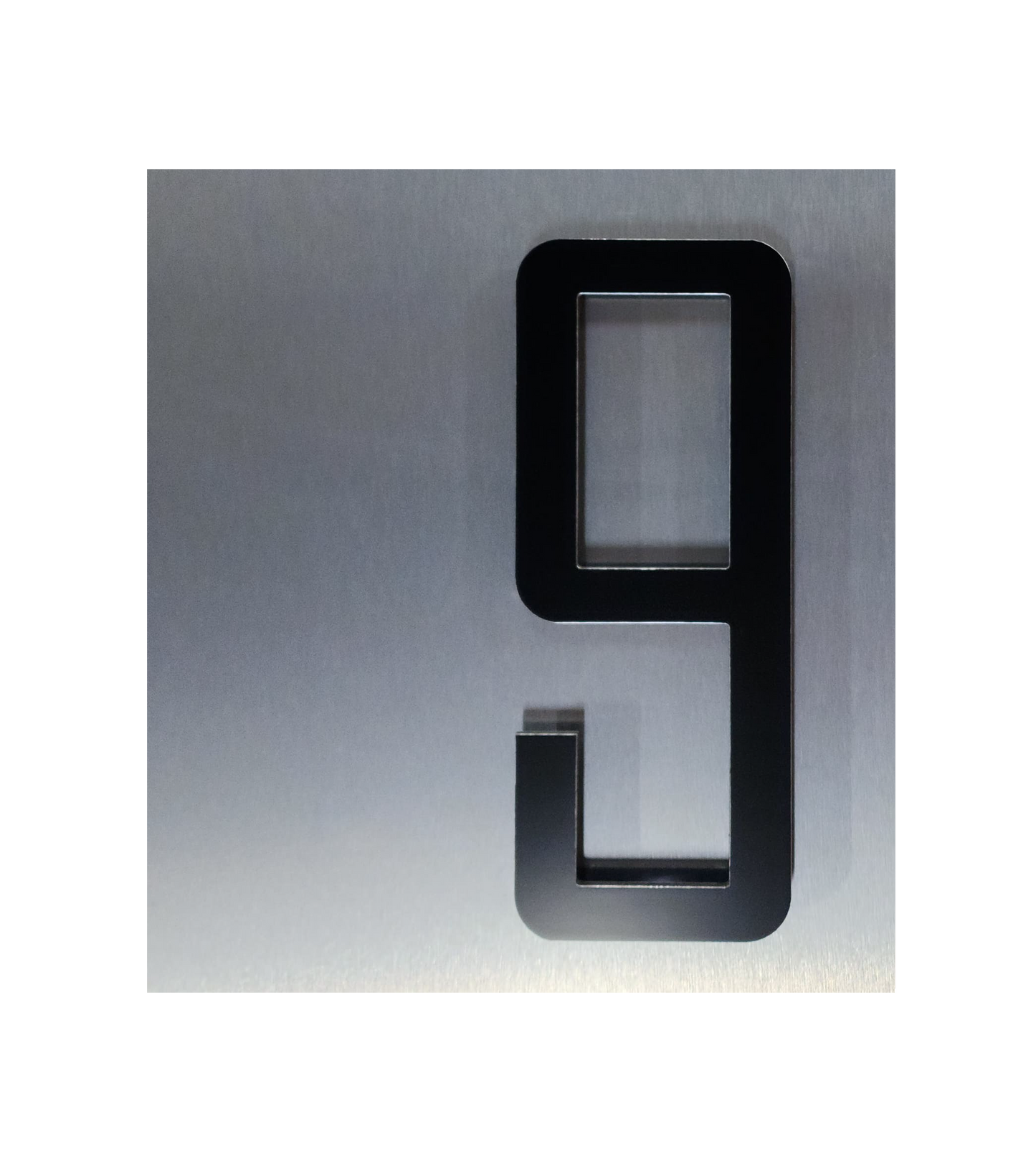 Numéros civiques - Industriel - Noir